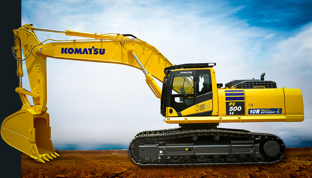 Komatsu excavator